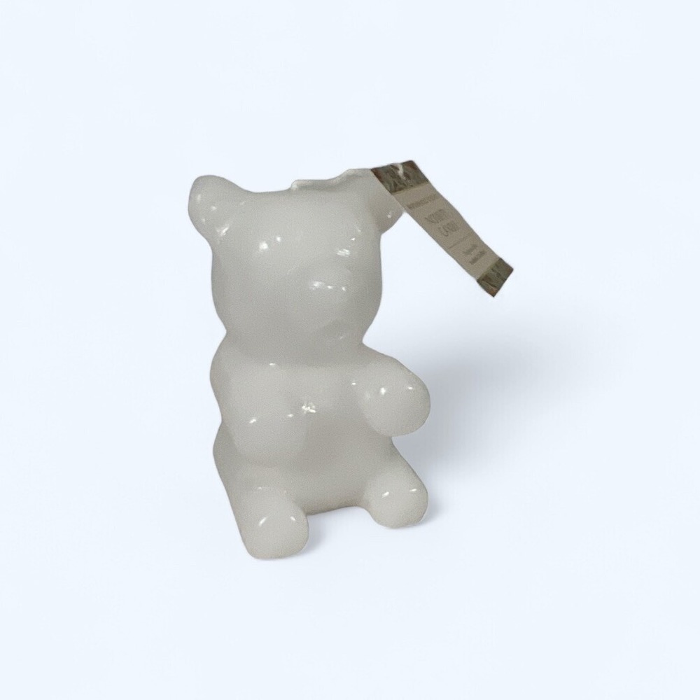 Gummi Gummy Bear Candle White Unscented Novelty Homegoods TikTok 5 Inch NEW